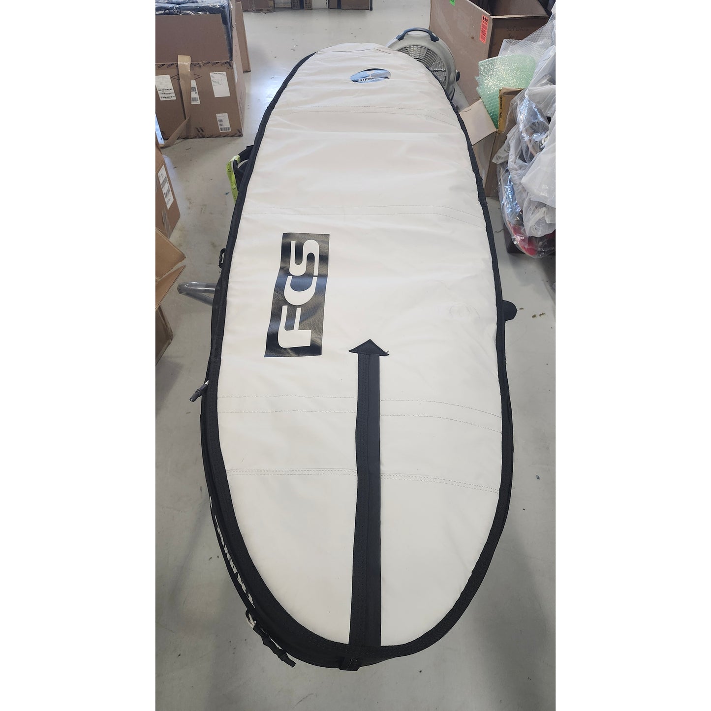 
                  
                    FCS board bag - Travel 1 Hybrid/Funboard Bags Black-Grey 7'6 - USED* 🏷️
                  
                
