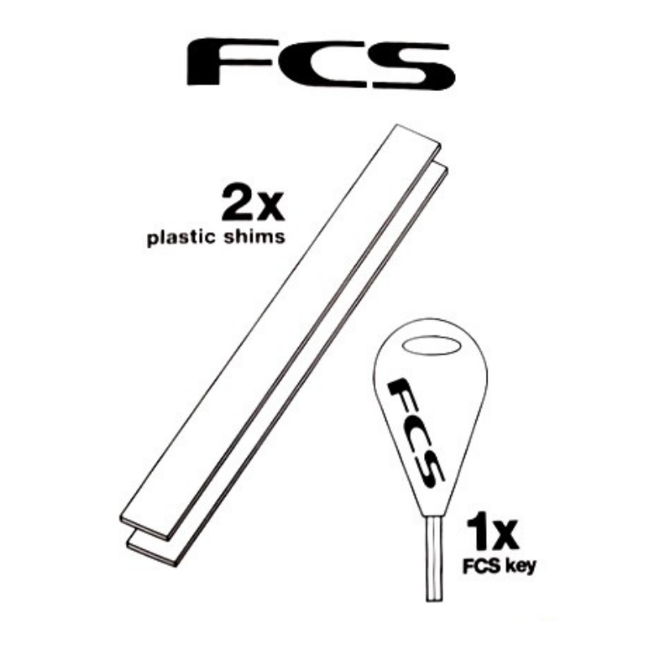 FCS plastic shims - Surf Ontario