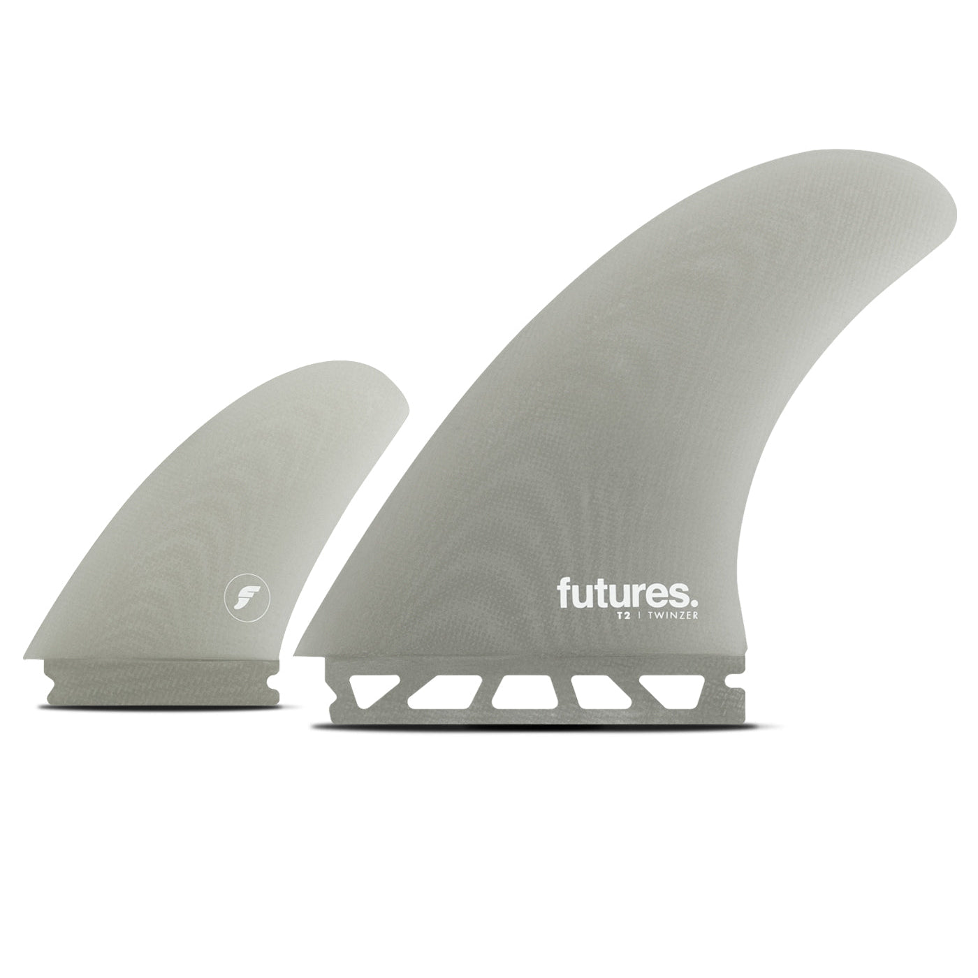 FUTURES - TWINZER - T2 Fiberglass Set - 9 DEG - Smoke - Surf Ontario