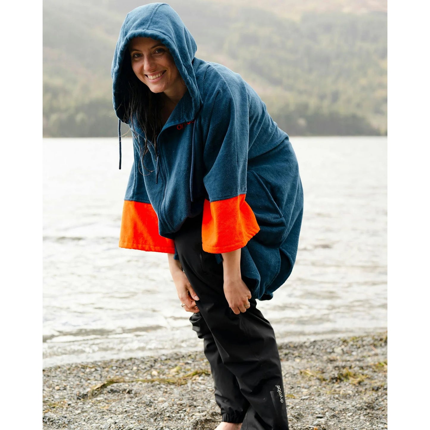 Stoney Rise Robe Surf Changing towel - DRYROBE Changing Robes / Poncho - Full-Zip Organic To ...