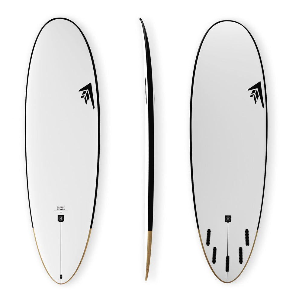 Firewire Greedy Beaver 6'4 He Black Futures