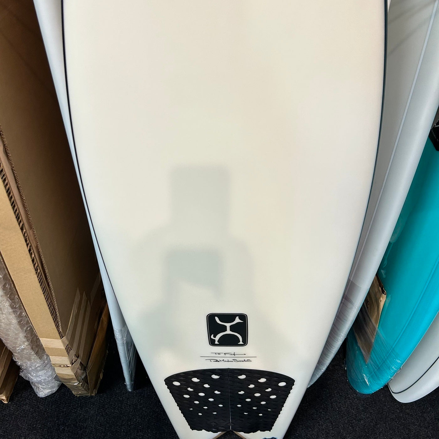 
                  
                    Firewire Machado 5'9 Too Fish Volcanic - Future Fins - USED*
                  
                