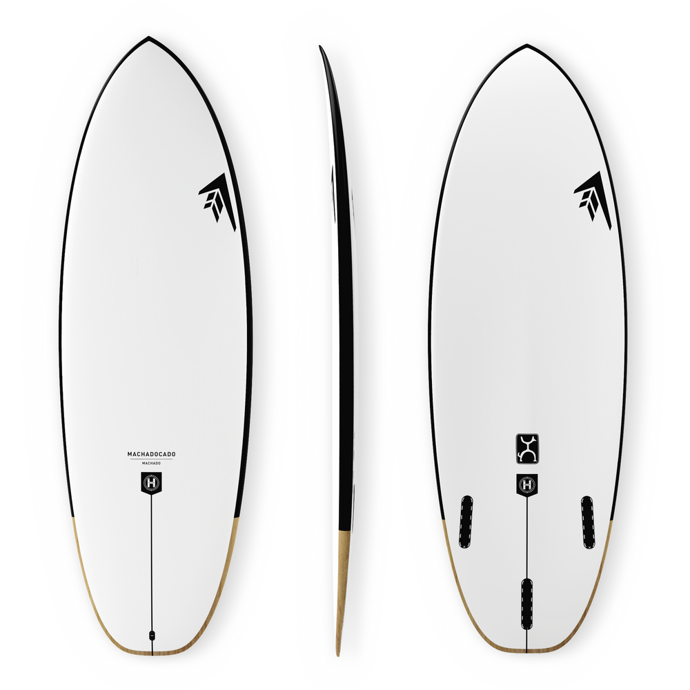 Firewire Machadocado 5'10 Helium White Futures **1-2 WEEKS 🚚**