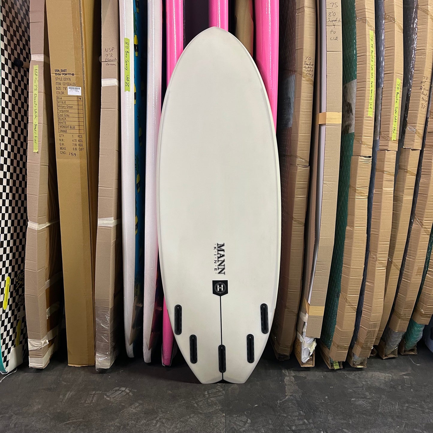 Firewire Sweet Potato 5'4 Black Futures Fins - USED 🏷️ - Surf Ontario
