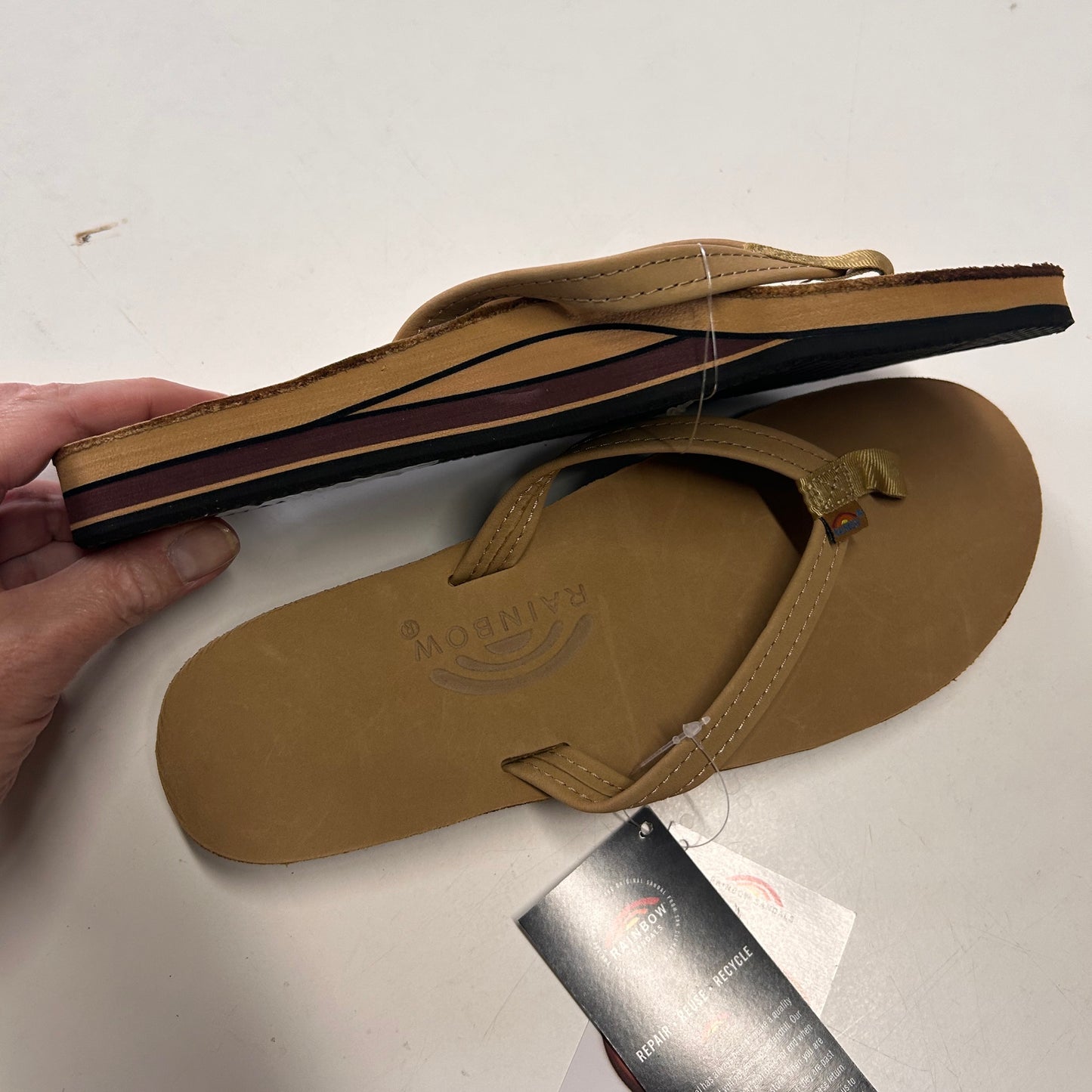 
                  
                    Flip Flops / Sandals - Rainbow Original - 302 ALTSN - Double Layer/Narrow Strap Sierra Brown - Ladies
                  
                