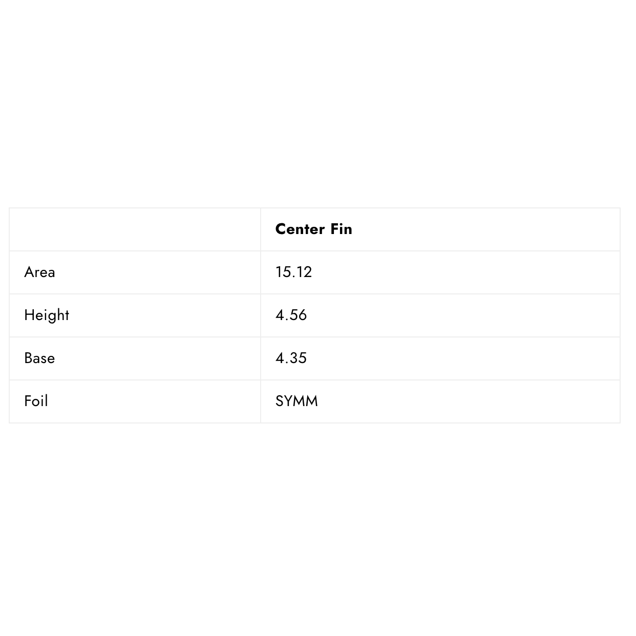 Futures - F6 HC Center Fin (US BASE) - Smoke/Black - Surf Ontario