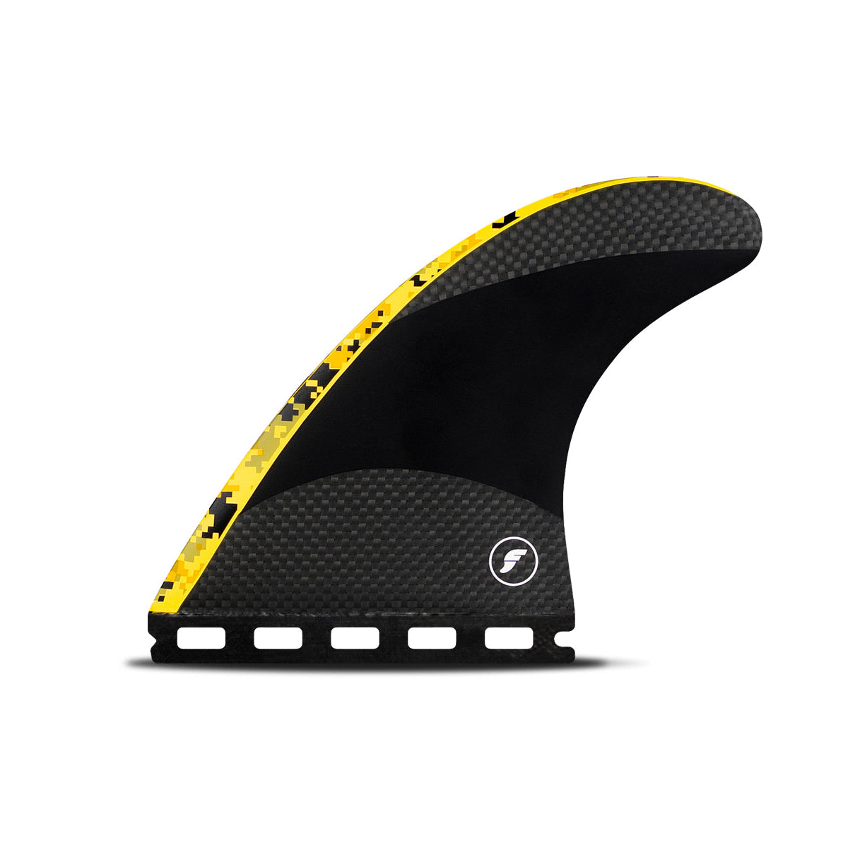 Futures - THRUSTER - JJF Medium Techflex - DIGI Yellow - Surf Ontario