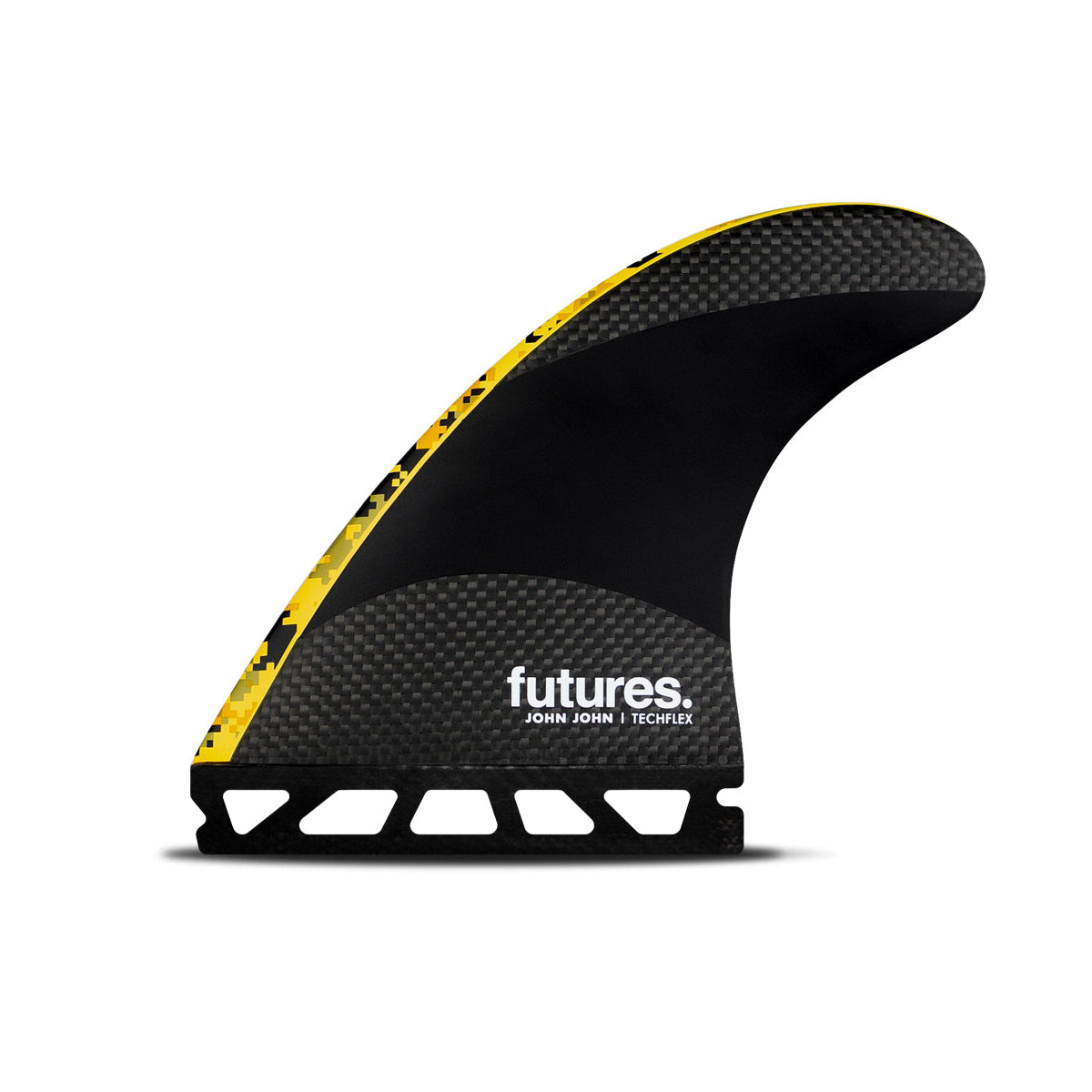 Futures - THRUSTER - JJF Medium Techflex - DIGI Yellow - Surf Ontario