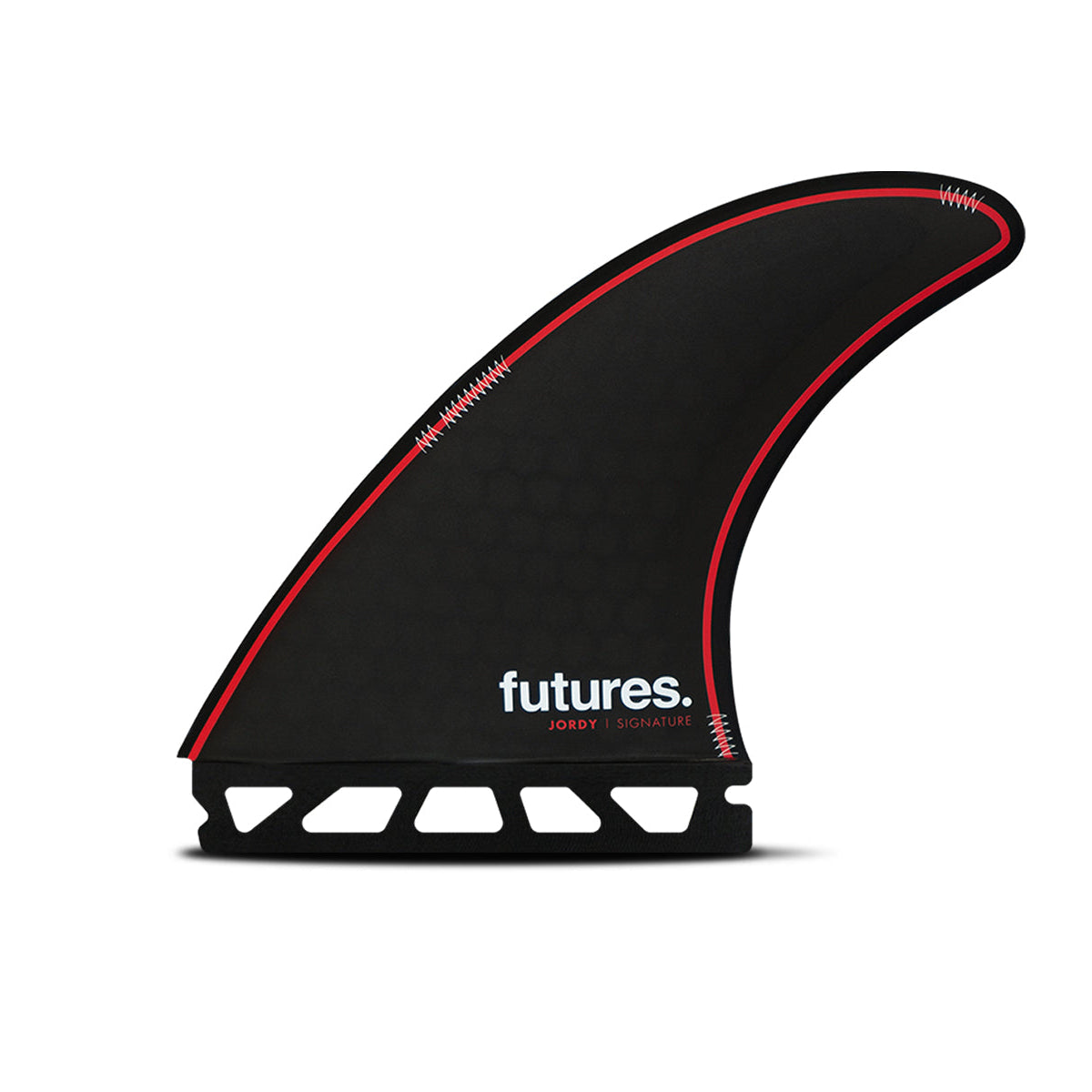 
                  
                    Futures - THRUSTER - Jordy Signature Honeycomb (L) Black/Red
                  
                