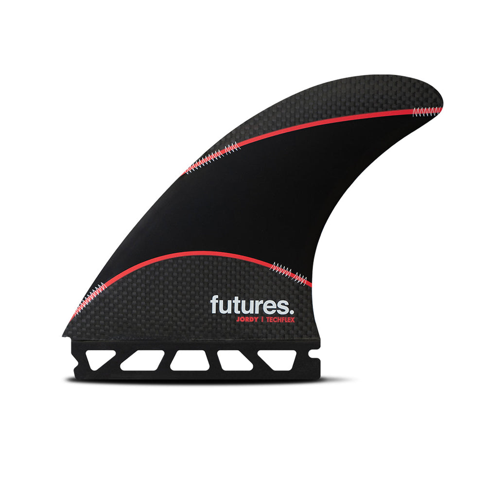 Futures - THRUSTER - Jordy Signature Techflex (L) Black/Red