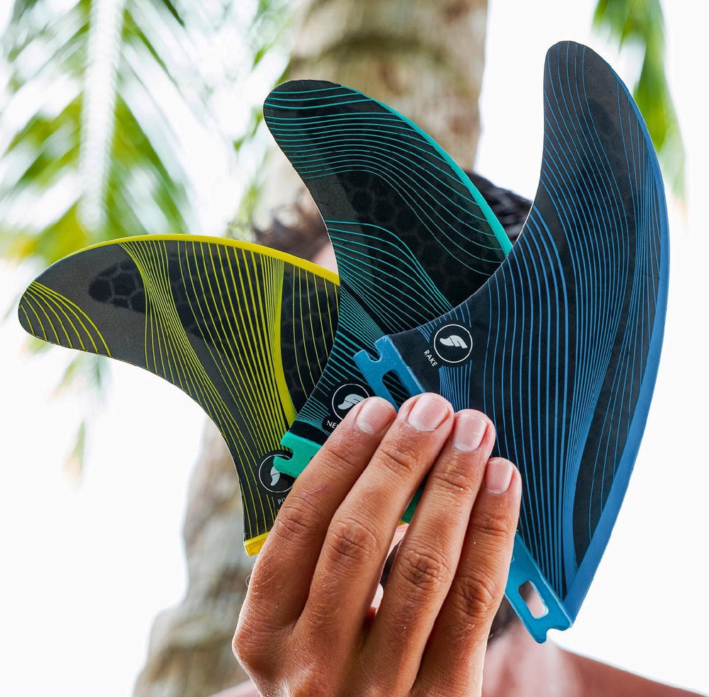 Futures P4 Legacy Tri Fin Set in Small | Surfboard Fins | Sorted