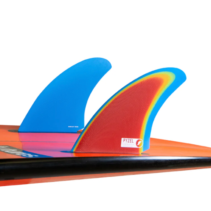 Futures - TWIN Pyzel Bobcat FG - Rainbow - Surf Ontario