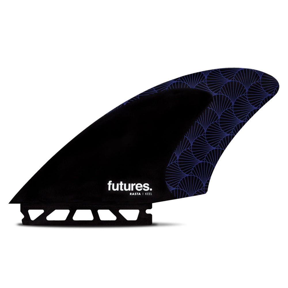 Futures - TWIN VF Rasta HC Keel - Black/Purple