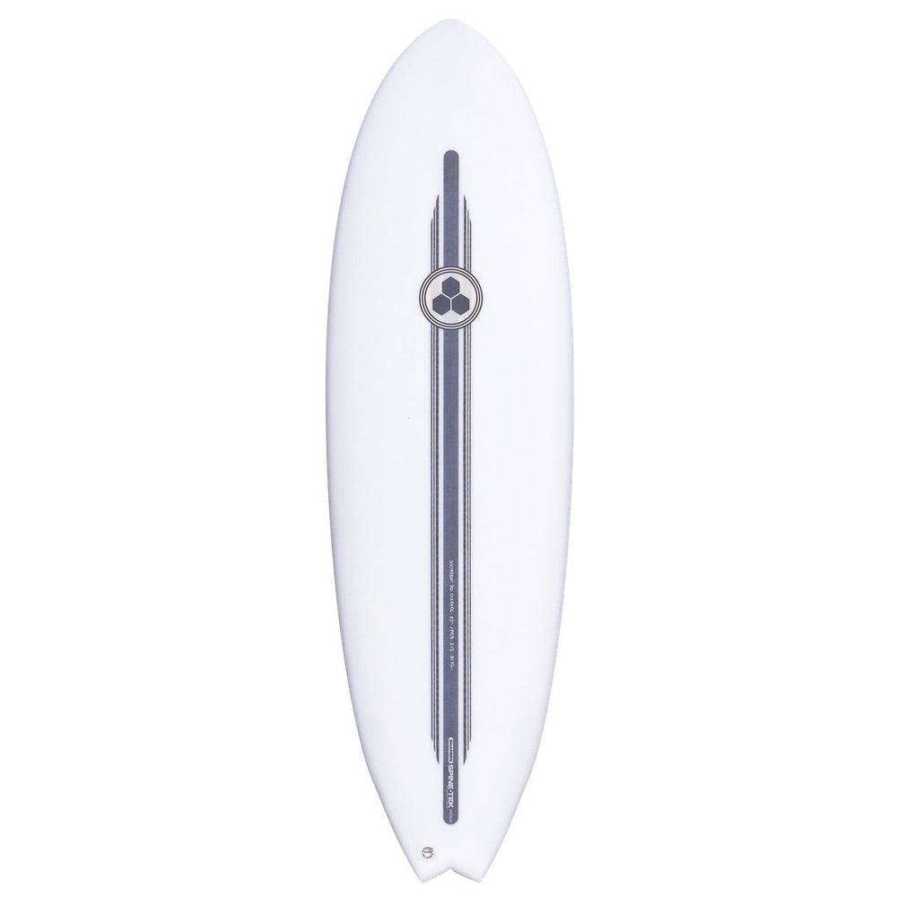 Channel Islands - G Skate 5'10 - Clear - Future Fins – Surf