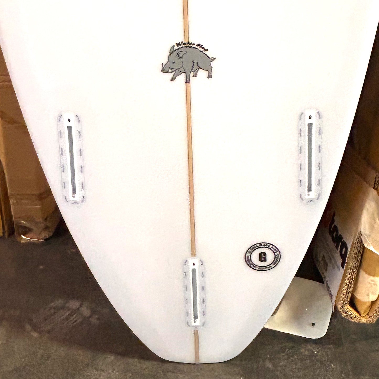 
                  
                    Channel Islands Water Hog 7'10 PU Futures x3 Fin
                  
                