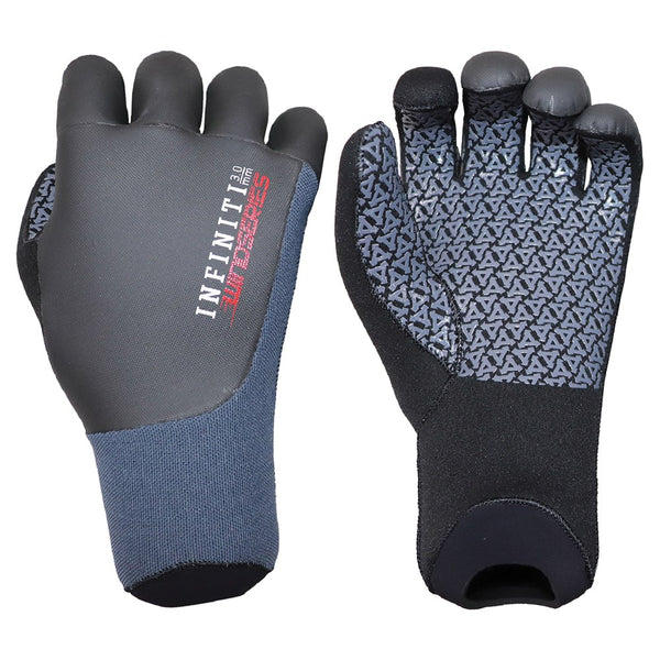 Gloves 3mm XCEL Infiniti Kite / Sup 5 Finger Glove **1-2 WEEKS 🚚**