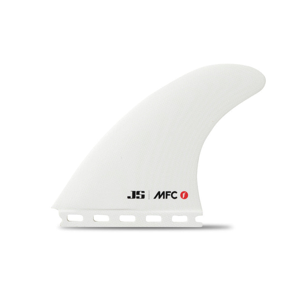 JS - THRUSTER - MFC JS Hydroglass Thruster Fin MEDIUM White **1-2 WEEKS 🚚**