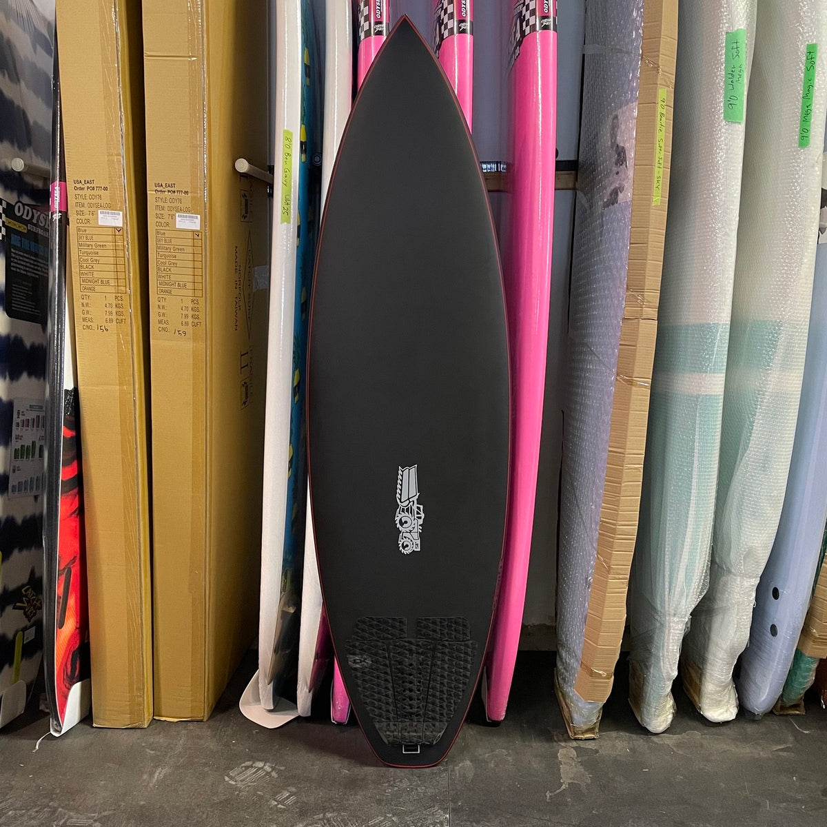 JS Industries - Xero Gravity 5'11 Carbotune Squash Tail 3 fin Futures ...