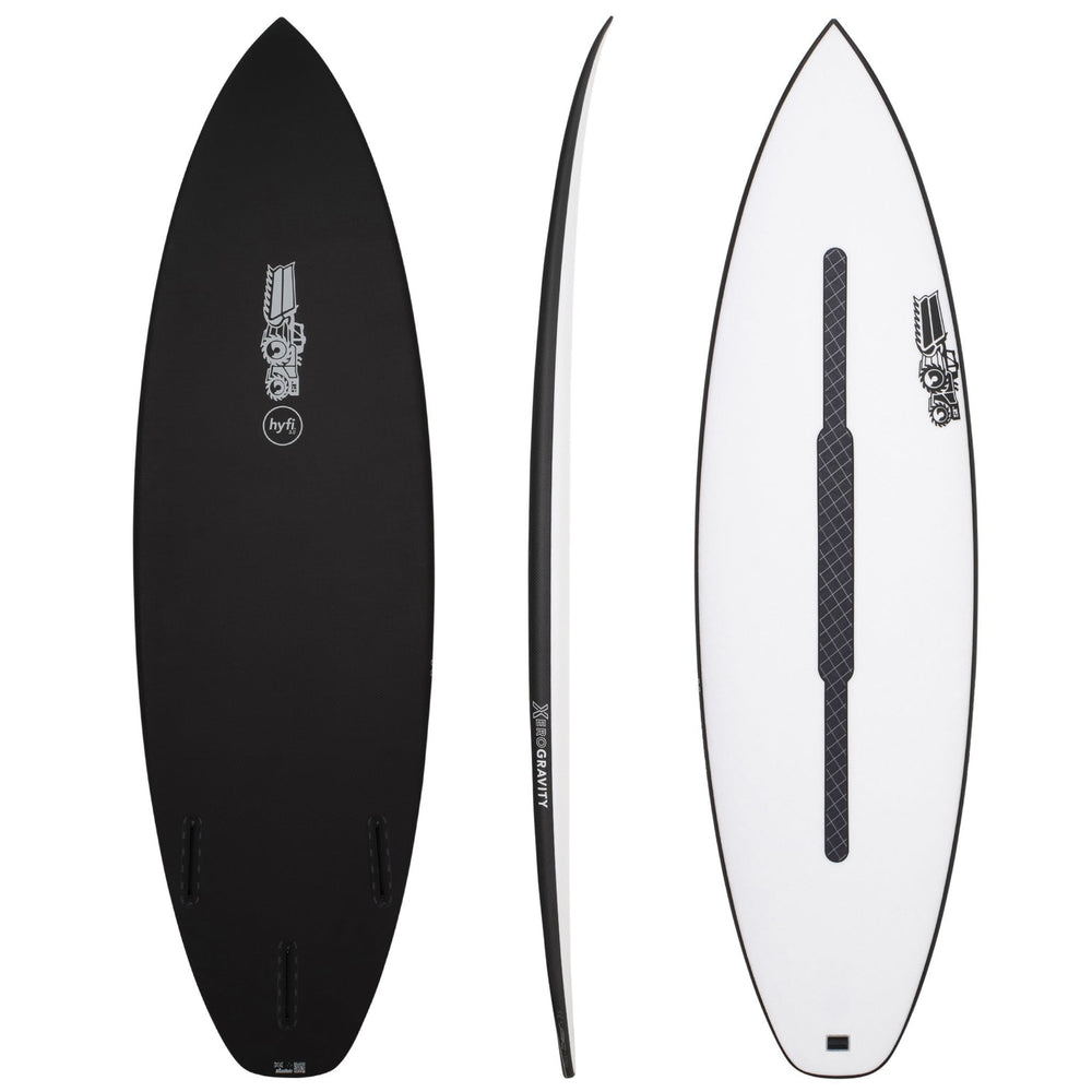 JS Industries - Xero Gravity 5'11 HYFI 3.0 Squash Tail 3 fin Futures
