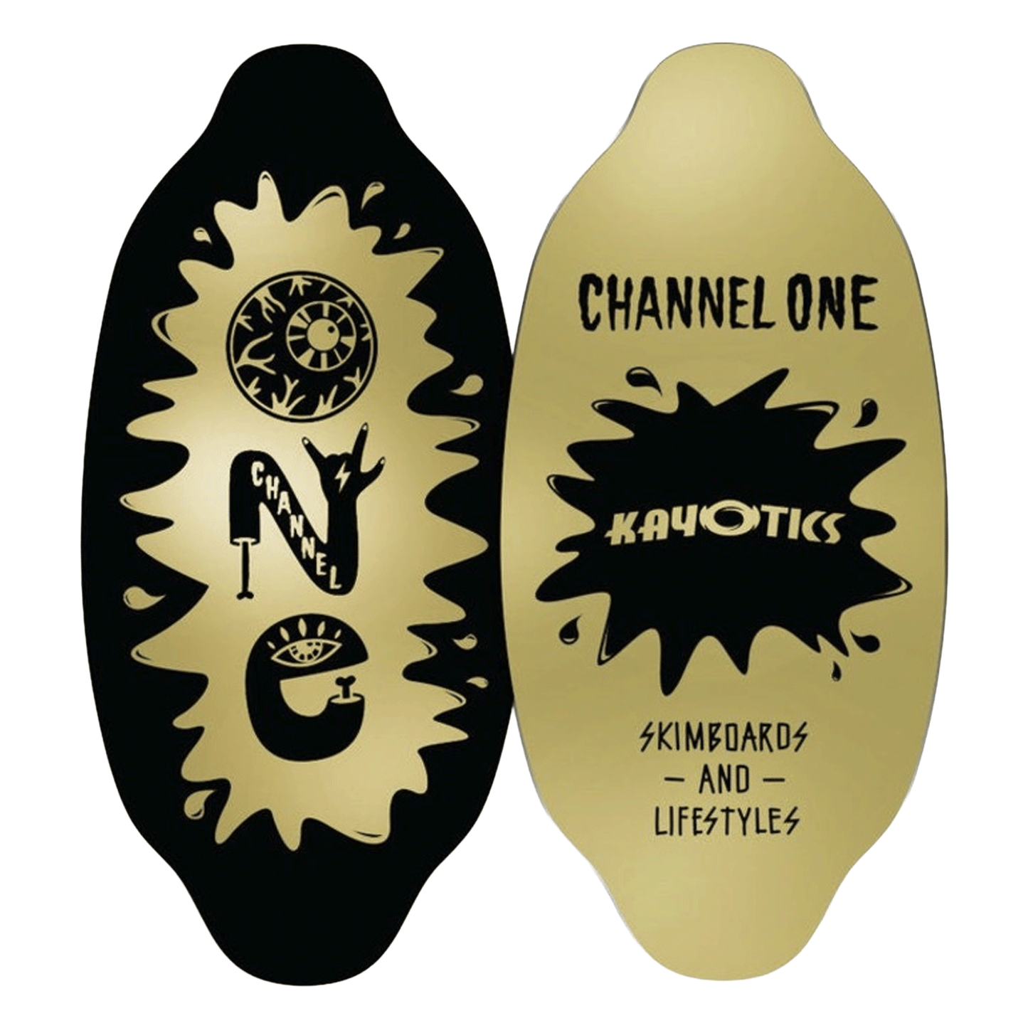 
                  
                    Kayotics Skimboards - Channel One - BLACK SAND **1-2 WEEKS 🚚**
                  
                