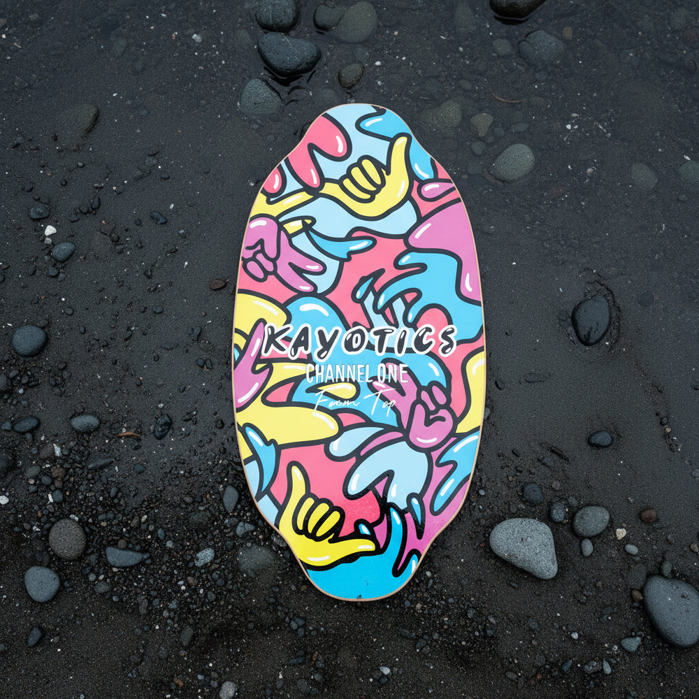 
                  
                    Kayotics Skimboards - Channel One - HANG LOOSE **1-2 WEEKS 🚚**
                  
                