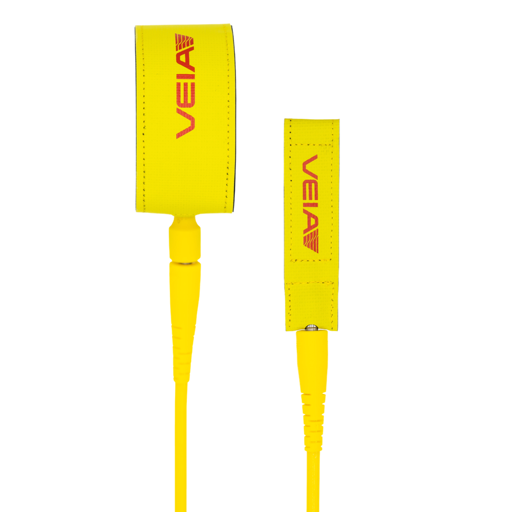 Leash - Veia - JJF Pro 6' Leash  Yellow Standard **1-2 WEEKS 🚚**