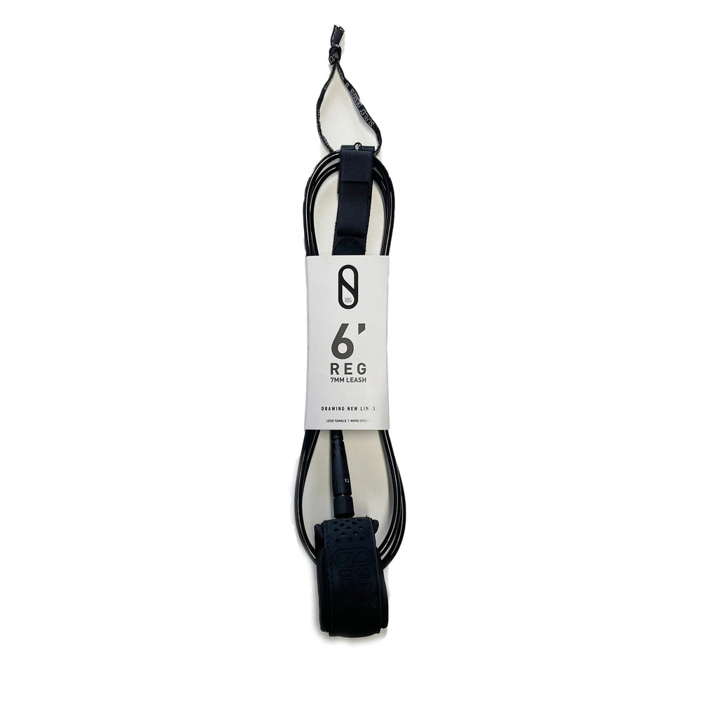 Leashes - Slater Designs - 6'0 Regular 7mm - Black