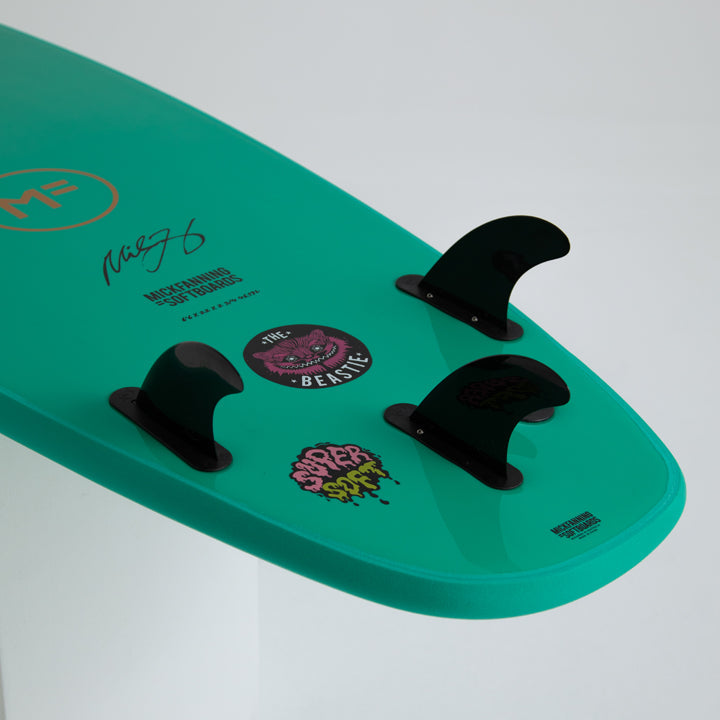 
                  
                    MF Mick Fanning Beastie 7'0 Super Soft-Tri Aqua Marine  ** Spring 🚚**
                  
                