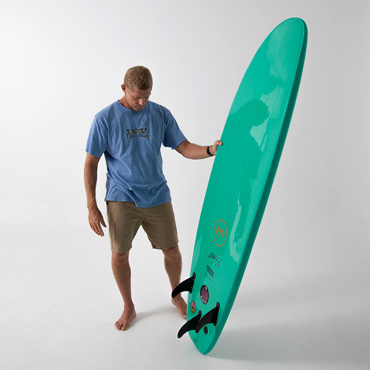 
                  
                    MF Mick Fanning Beastie 7'0 Super Soft-Tri Aqua Marine  ** Spring 🚚**
                  
                