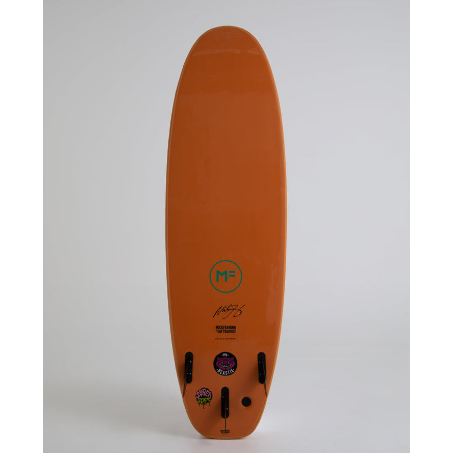 【直接受け渡し】MICKFANNING SOFTBOARDS BEASTIE MF Mick Fanning Beastie 8'0 Super Soft-Tri Aqua Marine
