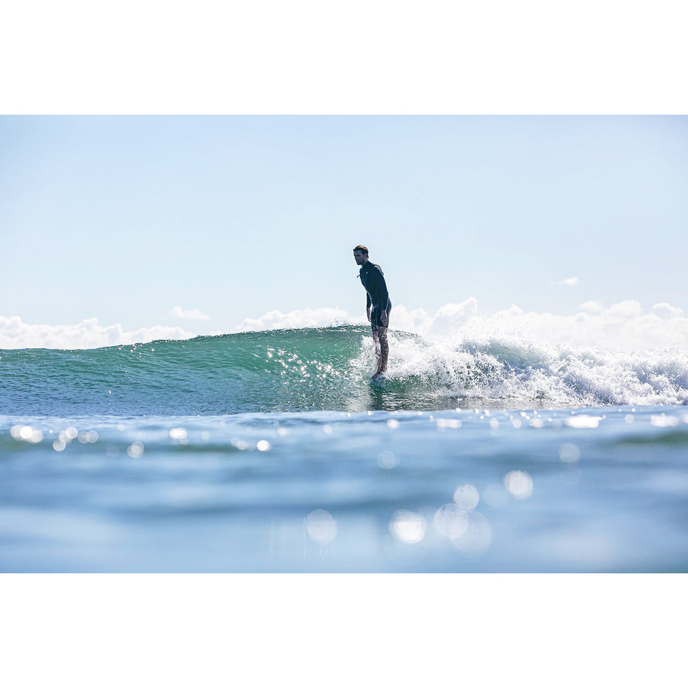 Modern Longboard - Retro 9'1 Sky Blue PU