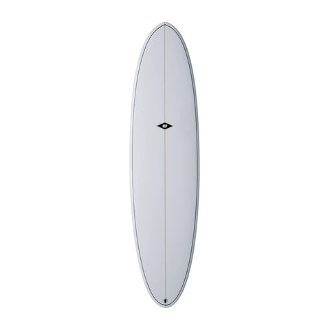 NSP - Elements Funboard 6'8" White Futures Fins - Surf Ontario
