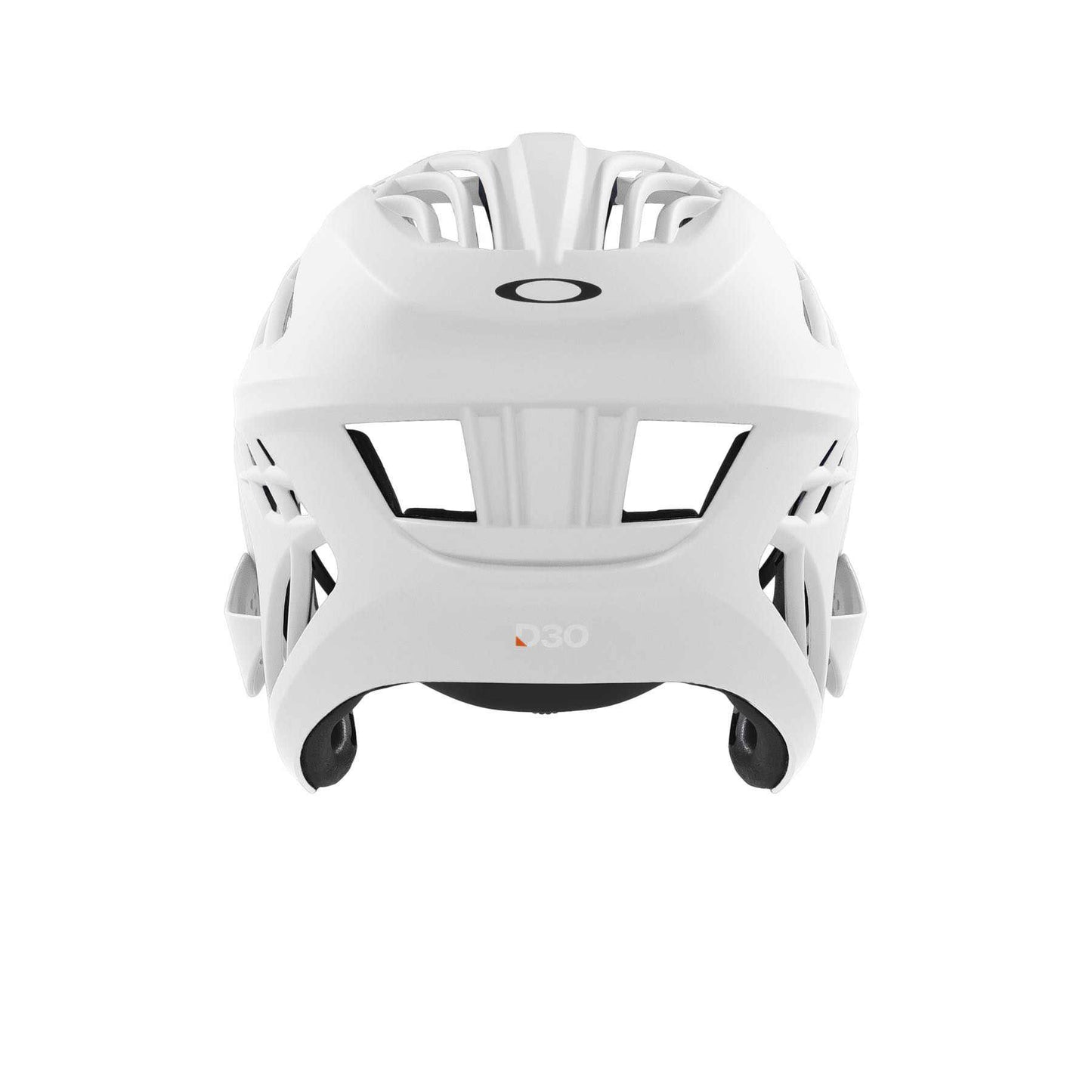 
                  
                    White helmet with a brand logo on a white background
                  
                