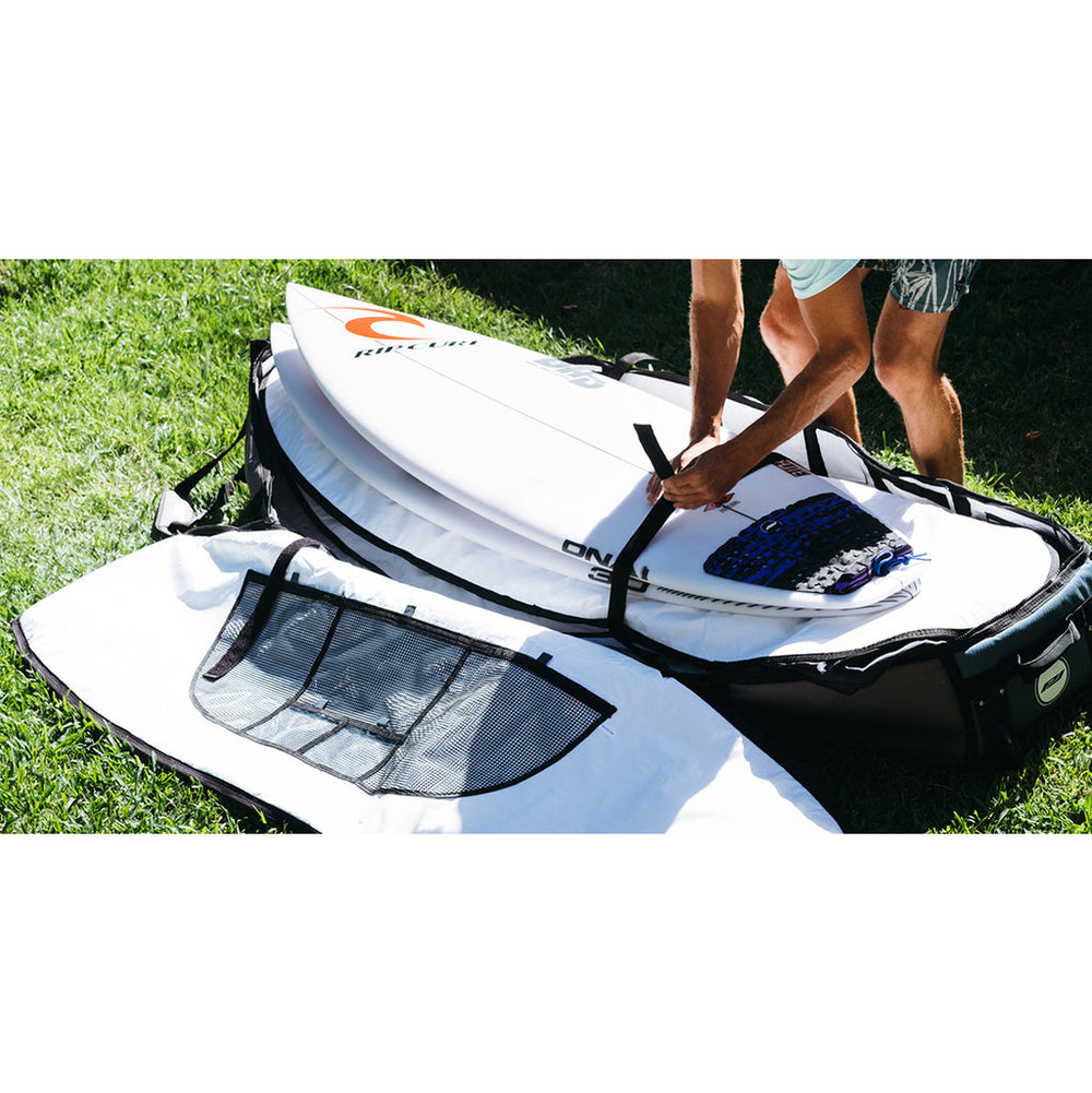 Pro-Lite Board Bag - Wheeled Coffin 7'0 (3-4 Boards) navy/gray