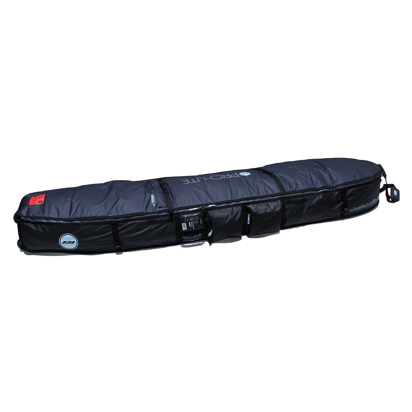 
                  
                    Pro-Lite Board Bag - Wheeled Coffin-Longboard 9'0 & 9'6 (2-4 Boards) Black **1-2 WEEKS 🚚**
                  
                