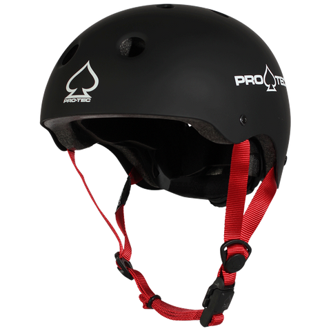 Protective Gear (Skate) - Pro-tec Helmet - JR. Classic Certified Helmet Black Matte