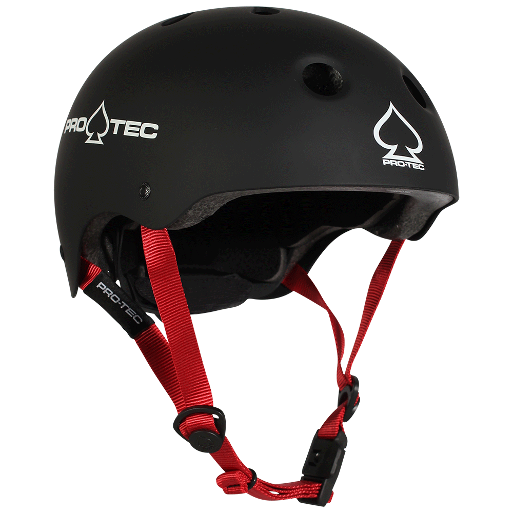 
                  
                    Protective Gear (Skate) - Pro-tec Helmet - JR. Classic Certified Helmet Black Matte **1-2 WEEKS 🚚**
                  
                