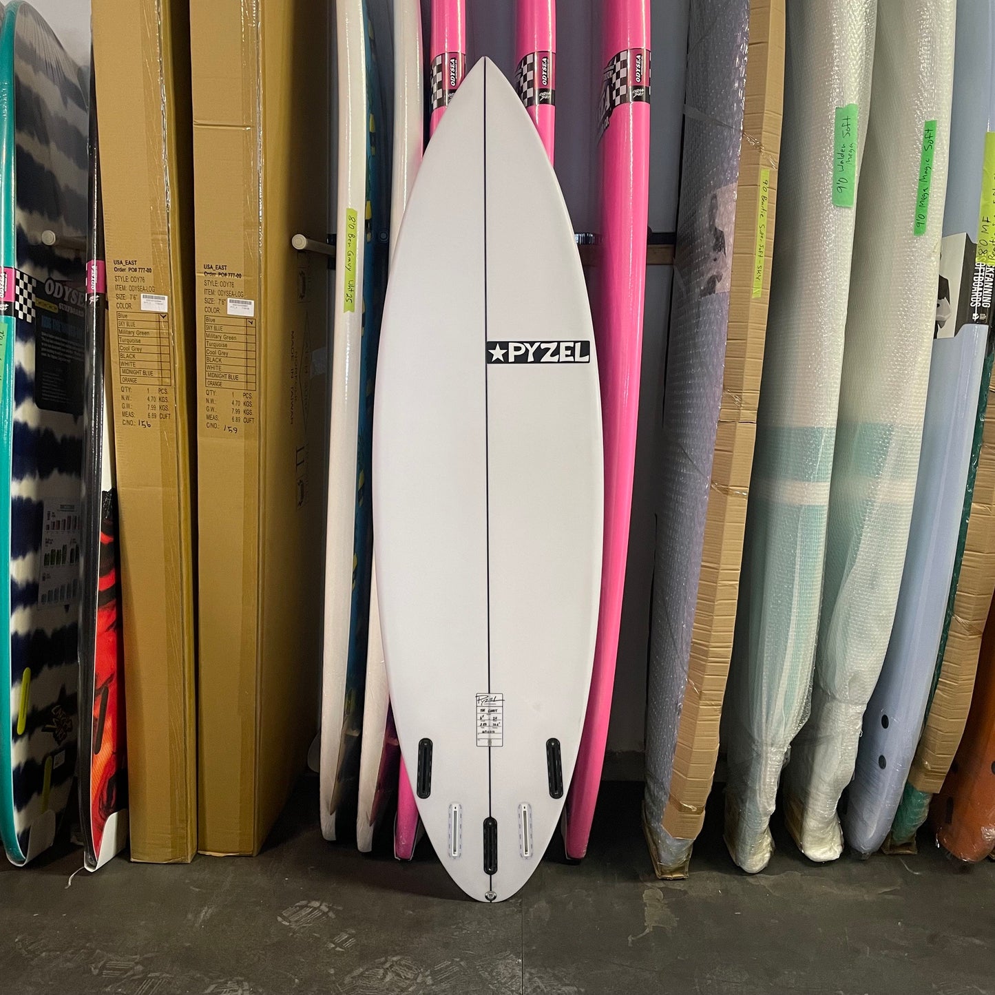 Pyzel - Ghost 6'4 - 5 fin Futures USED* **1-2 WEEKS 🚚** - Surf Ontario