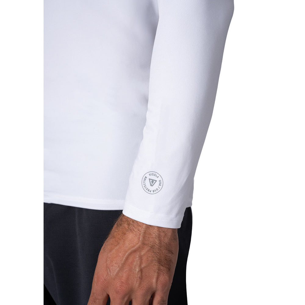 
                  
                    Rashie - Vissla WARM SEAS ECO HOODED - Long sleeve - LYCRA - White
                  
                