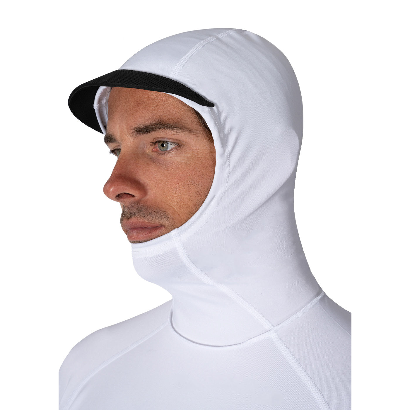 
                  
                    Rashie - Vissla WARM SEAS ECO HOODED - Long sleeve - LYCRA - White
                  
                