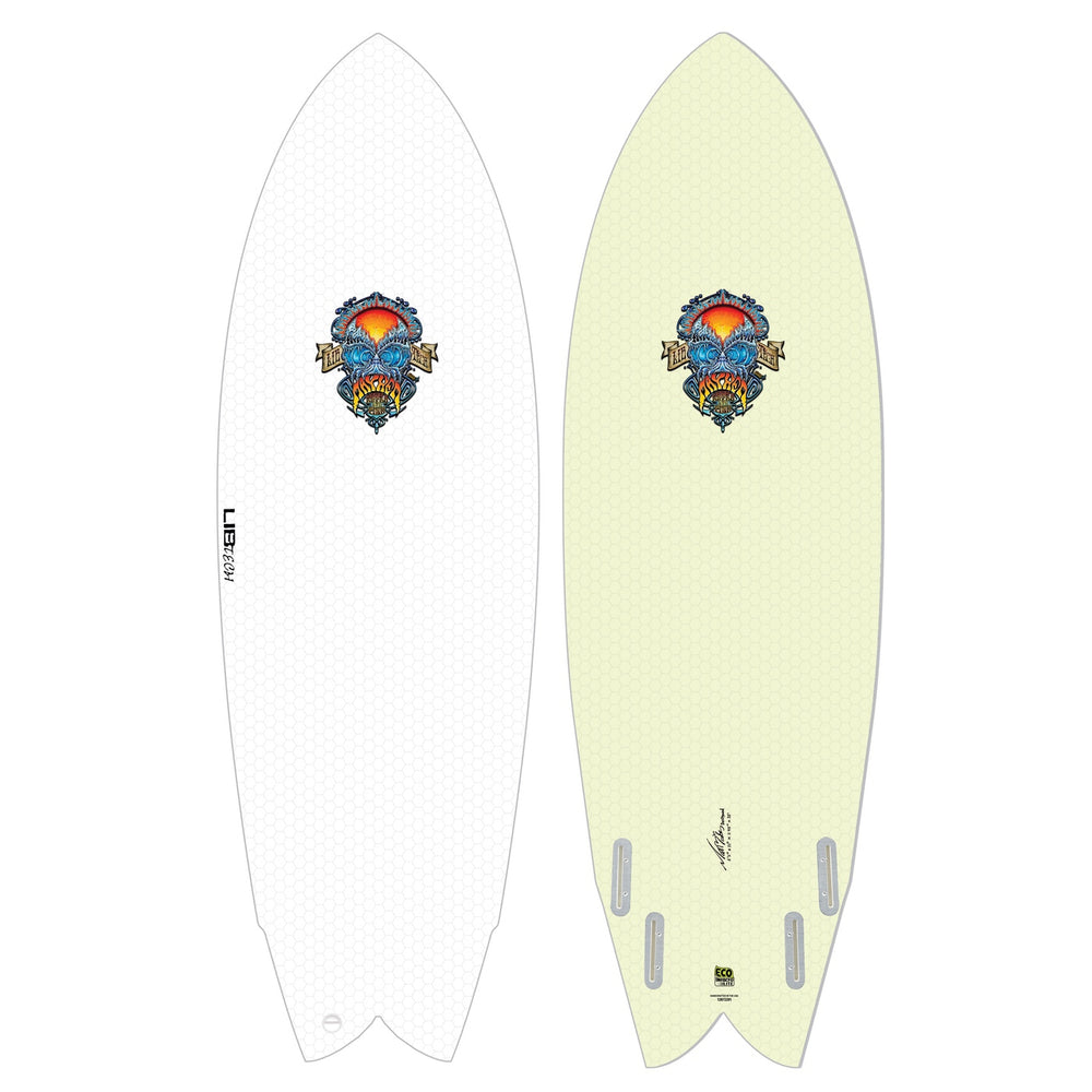 Libtech - Lost RNF Retro Fish 5'5 (Compatible with FCSII fin system)  **Coming Soon 🚚**