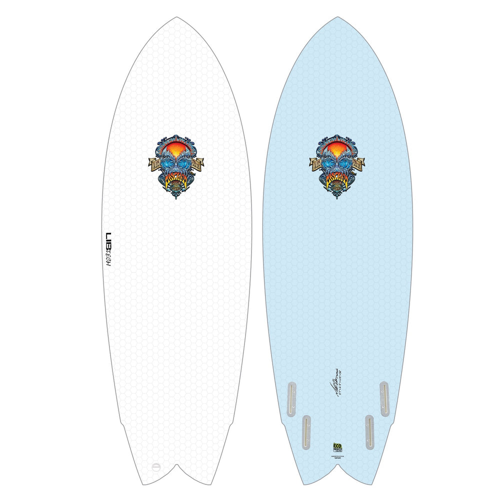 Libtech - Lost RNF Retro Fish 5'7 (Compatible with FCSII fin system) **Coming Soon 🚚**