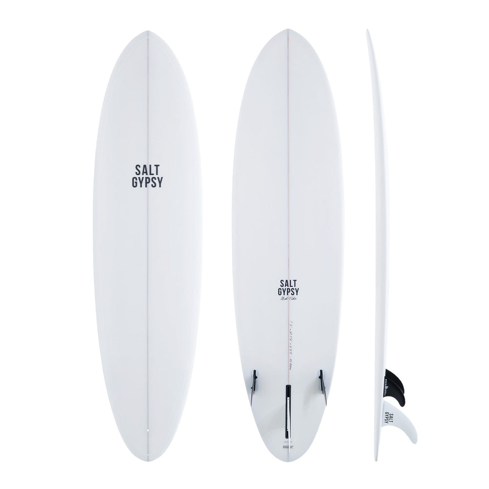 Salt Gypsy Mid Tide 7’4 Vintage Hard White