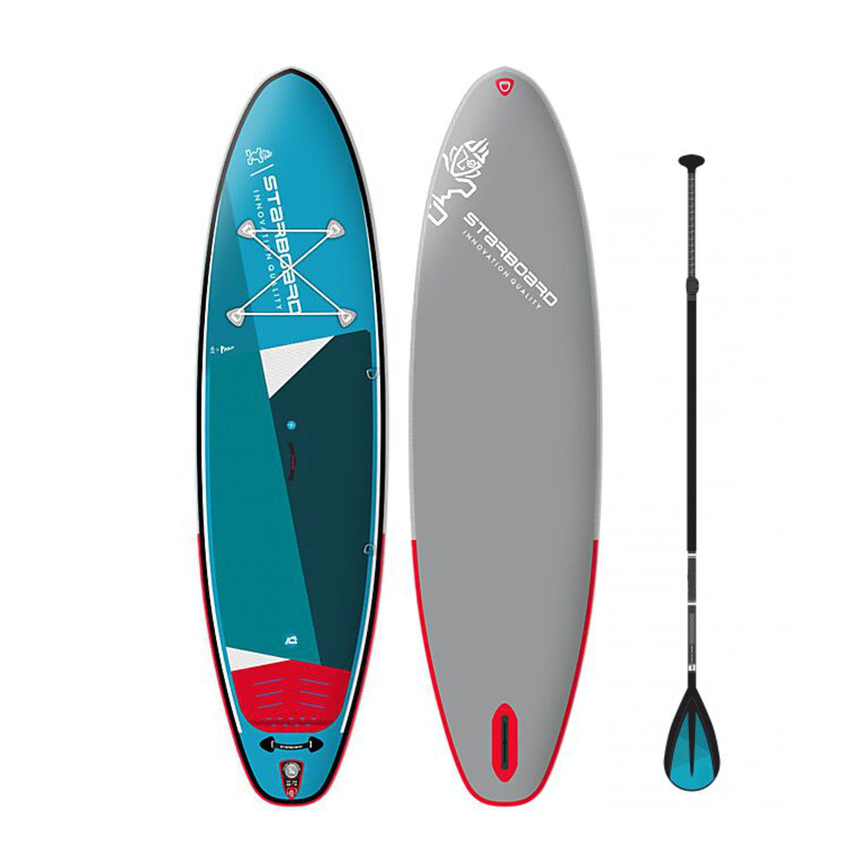 Starboard SUP Starboard 10'8x33 iGo Zen SC Inflatable SUP with Paddle