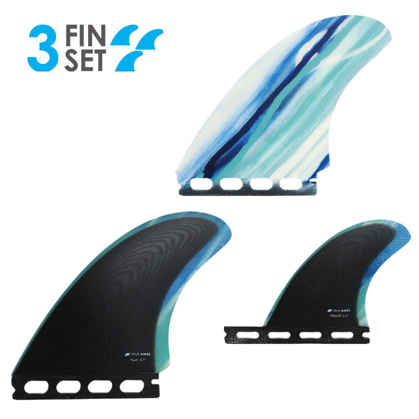 
                  
                    True Ames High Pro Twin + Trailer - Futures Compatible (Solid Fiberglass) **1-2 WEEKS 🚚**
                  
                
