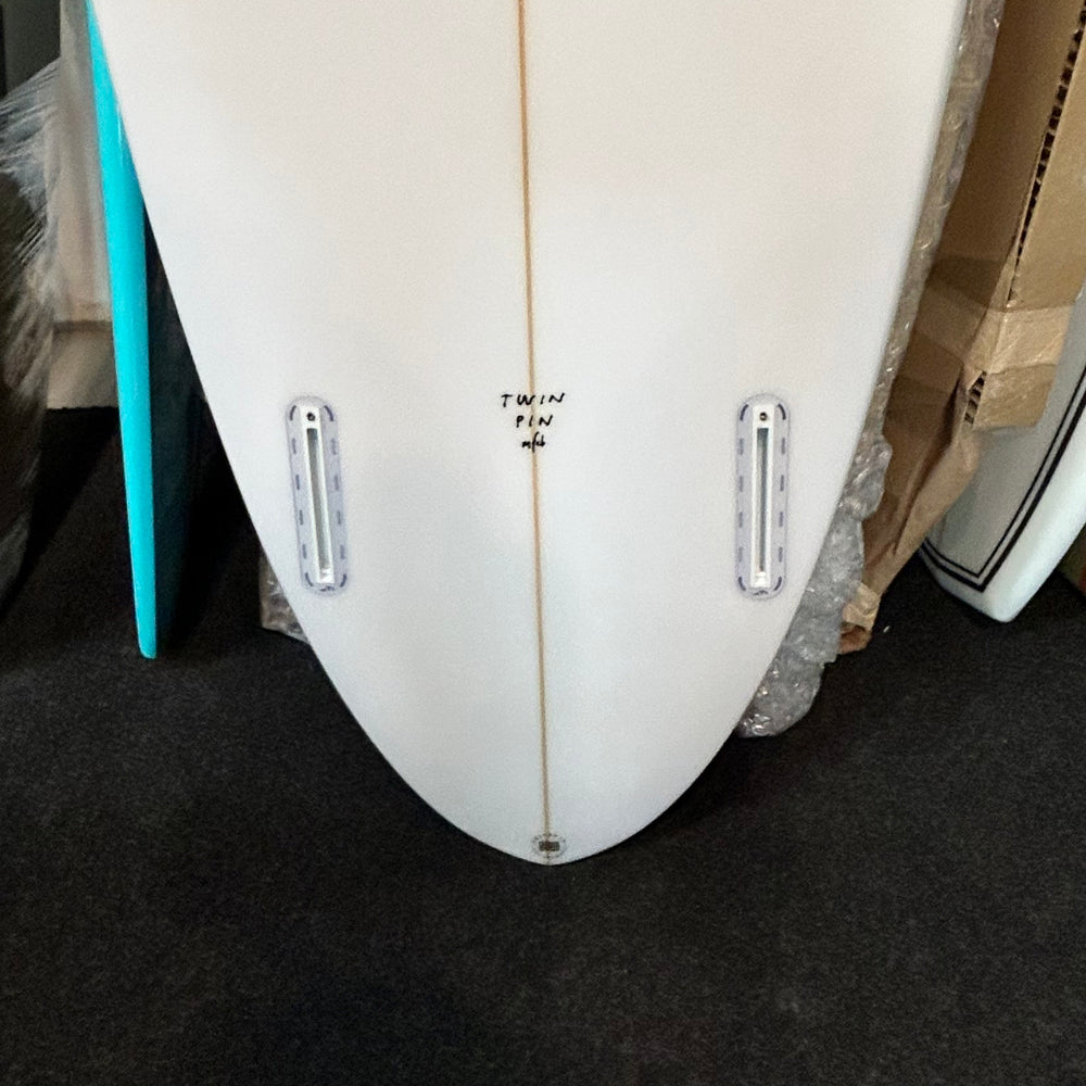 
                  
                    Channel Islands - Twin Pin 6'3 - Futures Fins - USED**
                  
                