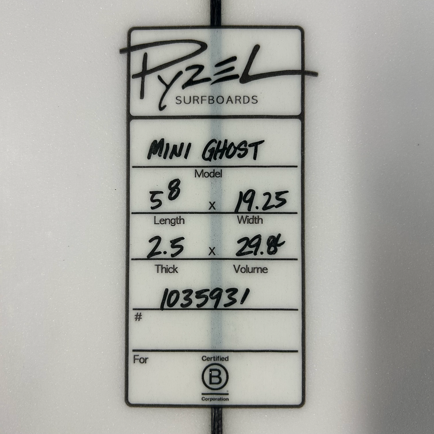 
                  
                    Pyzel - Mini Ghost 5' 8" - 5 Fin Futures* USED* 🏷️ - Surf Ontario
                  
                