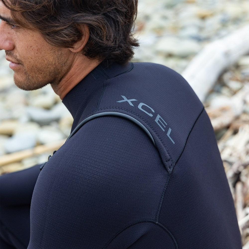 5/4 Men's XCEL Comp+ Hooded - Surf Ontario