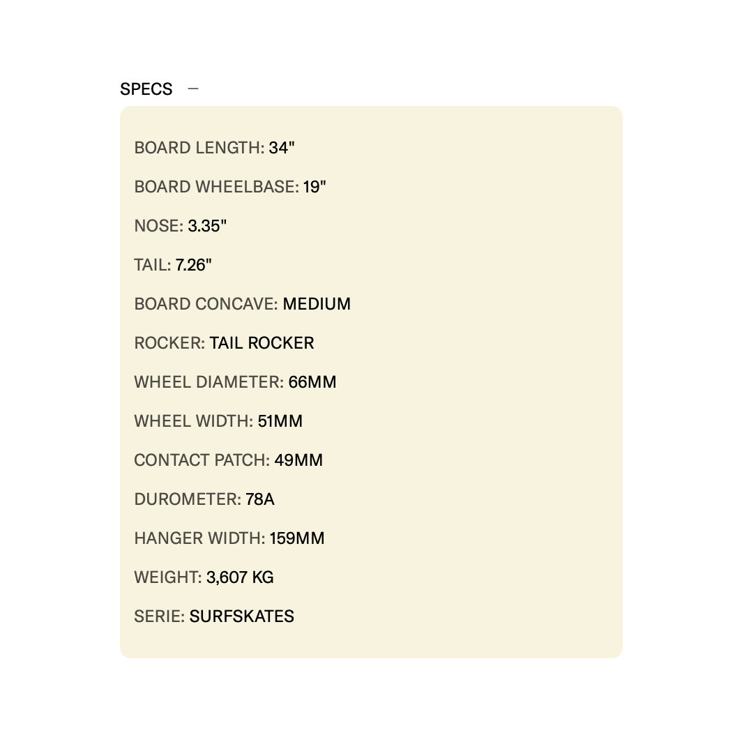 
                  
                    YOW Lane Splitter 34" Christenson x YOW **1-2 WEEKS 🚚** - Surf Ontario
                  
                