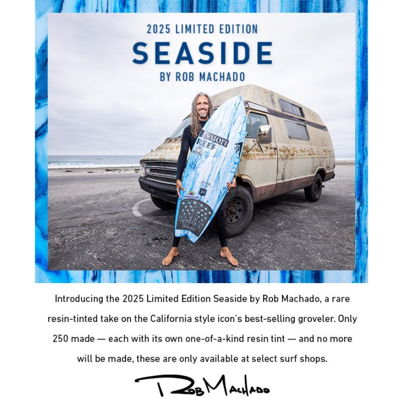 
                  
                    Machado Seaside 5'11 - Helium Blu - Futures
                  
                